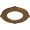 Ekena Millwork Benson Ceiling Medallion (Canopies up to 6 1/8"), 11 1/8"OD x 6 1/8"ID x 5/8"P, Smokey Topaz Crackle CM11BNSTC - alternate 5
